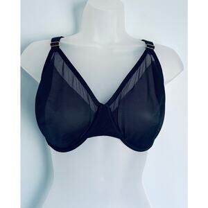 Soma Unlined Bra 36G Black